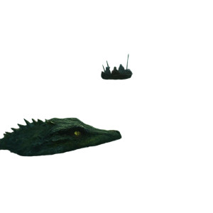 Sinister Swamp Dragon Vinyl Car Decal Sticker – Waterproof & UV-Resistant 