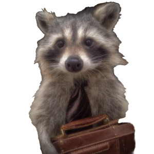 Raccoon In Tie Vinyl Car Decal Sticker – Waterproof & UV-Resistant Raccoon In Tie Vinyl Car Decal Sticker – Waterproof & UV-Resistant