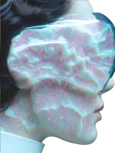 Futuristic Holographic Woman Vinyl Car Decal Sticker – Waterproof & UV-Resistant Futuristic Holographic Woman Vinyl Car Decal Sticker – Waterproof & UV-Resistant