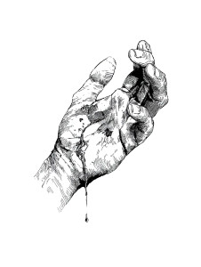 Ink Pen Sketch Vinyl Car Decal Sticker – Waterproof & UV-Resistant 