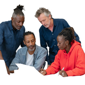 Team Discussion V2 Vinyl Car Decal Sticker – Waterproof & UV-Resistant 