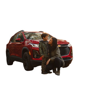 Joyful Mother And Son Vinyl Car Decal Sticker – Waterproof & UV-Resistant 