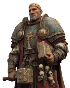 Heroic Sun Priest Vinyl Car Decal Sticker – Waterproof & UV-Resistant 