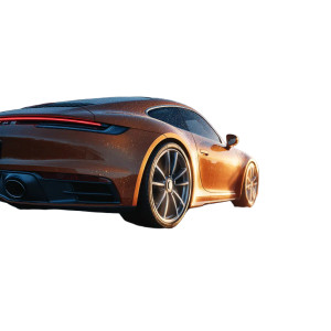 Luxury Car Reflection Vinyl Car Decal Sticker – Waterproof & UV-Resistant 