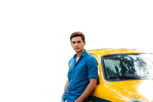 Yellow Taxi Driver Vinyl Car Decal Sticker – Waterproof & UV-Resistant Yellow Taxi Driver Vinyl Car Decal Sticker – Waterproof & UV-Resistant