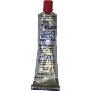 Tru Flate Rubber Cement | For All Rubber Repairs | Non-Flammable | Made in USA Tru Flate Rubber Cement | For All Rubber Repairs | Non-Flammable | Made in USA