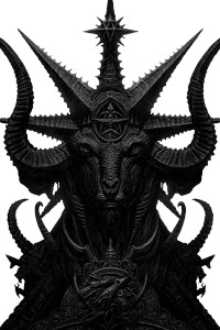 Baphomet Album Cover Vinyl Car Decal Sticker – Waterproof & UV-Resistant 