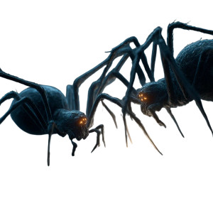 Spider Standoff Vinyl Car Decal Sticker – Waterproof & UV-Resistant 