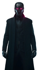 Cyberpunk Villain Portrait Vinyl Car Decal Sticker – Waterproof & UV-Resistant 