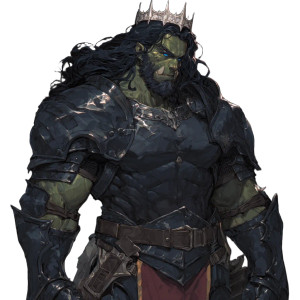 Half-Orc Paladin V9 Vinyl Car Decal Sticker – Waterproof & UV-Resistant 