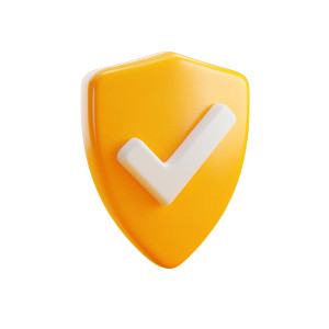 Glossy Shield Icon Vinyl Car Decal Sticker – Waterproof & UV-Resistant 