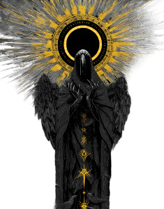 Dark Falling Angel Vinyl Car Decal Sticker – Waterproof & UV-Resistant 