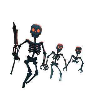 Skeleton Army Icon Vinyl Car Decal Sticker – Waterproof & UV-Resistant 