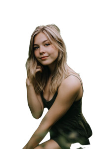 Blonde In Green V2 Vinyl Car Decal Sticker – Waterproof & UV-Resistant 