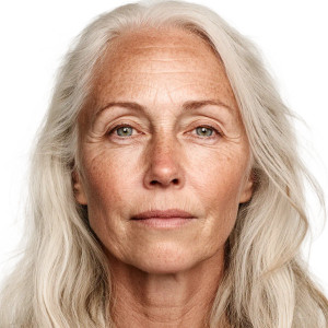 Aged Woman Portrait Vinyl Car Decal Sticker – Waterproof & UV-Resistant  Aged Woman Portrait Vinyl Car Decal Sticker – Waterproof & UV-Resistant