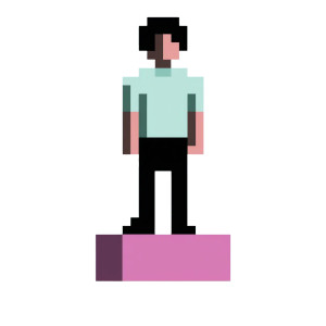 Pixelated Retro Character Vinyl Car Decal Sticker – Waterproof & UV-Resistant Pixelated Retro Character Vinyl Car Decal Sticker – Waterproof & UV-Resistant