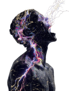 Exploding Ideas Head V2 Vinyl Car Decal Sticker – Waterproof & UV-Resistant 