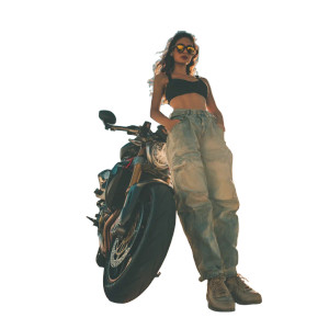 Motorcycle Woman V3 Vinyl Car Decal Sticker – Waterproof & UV-Resistant Motorcycle Woman V3 Vinyl Car Decal Sticker – Waterproof & UV-Resistant