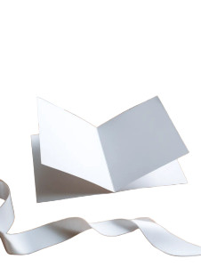Folded Greeting Card V2 Vinyl Car Decal Sticker – Waterproof & UV-Resistant 