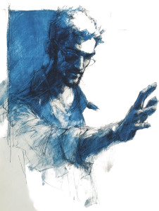 Expressive Chalk Figure V4 Vinyl Car Decal Sticker – Waterproof & UV-Resistant 