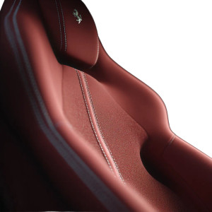 Ferrari Seat Vinyl Car Decal Sticker – Waterproof & UV-Resistant 