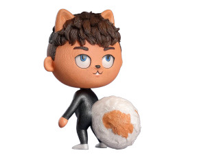 Shiba Humanoid Vinyl Car Decal Sticker – Waterproof & UV-Resistant 