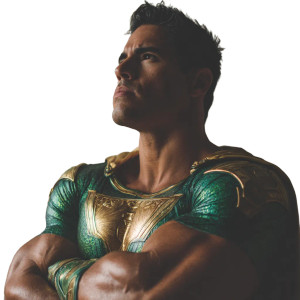 Muscular Latino Superhero Vinyl Car Decal Sticker – Waterproof & UV-Resistant Muscular Latino Superhero Vinyl Car Decal Sticker – Waterproof & UV-Resistant