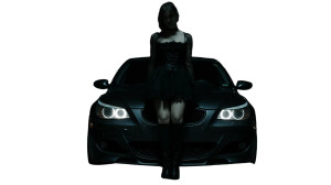 Gothic Anime Girl V33 Vinyl Car Decal Sticker – Waterproof & UV-Resistant 