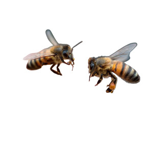 Bees Pollinating Flowers Vinyl Car Decal Sticker – Waterproof & UV-Resistant Bees Pollinating Flowers Vinyl Car Decal Sticker – Waterproof & UV-Resistant