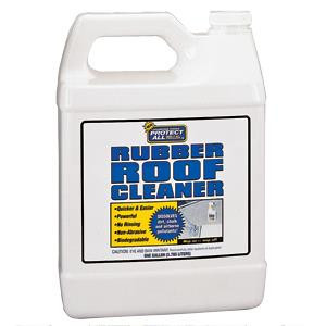 Easy & Quick Rubber Roof Cleaner | Removes Dirt/Chalk/Pollutants | 1 Gallon Jug Easy & Quick Rubber Roof Cleaner | Removes Dirt/Chalk/Pollutants | 1 Gallon Jug