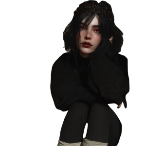 Vampire Woman V9 Vinyl Car Decal Sticker – Waterproof & UV-Resistant 