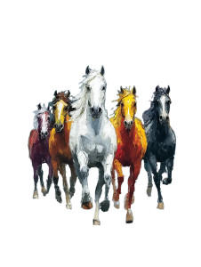 Arabian Horses Run Vinyl Car Decal Sticker – Waterproof & UV-Resistant Arabian Horses Run Vinyl Car Decal Sticker – Waterproof & UV-Resistant