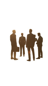 Businessman On Helipad Vinyl Car Decal Sticker – Waterproof & UV-Resistant 