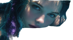 Majestic Mermaid Reflection Vinyl Car Decal Sticker – Waterproof & UV-Resistant 