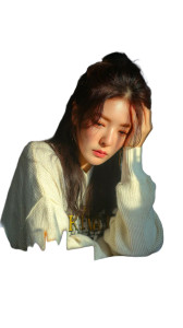 Korean Woman Working V3 Vinyl Car Decal Sticker – Waterproof & UV-Resistant 