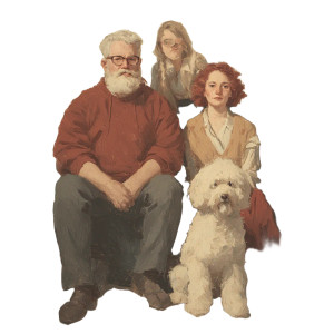 Family Portrait V14 Vinyl Car Decal Sticker – Waterproof & UV-Resistant Family Portrait V14 Vinyl Car Decal Sticker – Waterproof & UV-Resistant