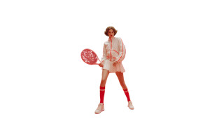 Stylish Tennis Player V2 Vinyl Car Decal Sticker – Waterproof & UV-Resistant 