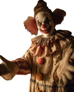 Strange Clown Portrait Vinyl Car Decal Sticker – Waterproof & UV-Resistant 