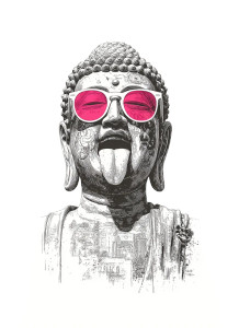 Tattooed Buddha Vinyl Car Decal Sticker – Waterproof & UV-Resistant Tattooed Buddha Vinyl Car Decal Sticker – Waterproof & UV-Resistant