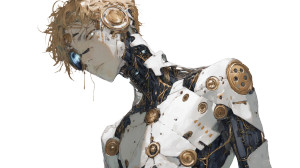 Curious Robot Youth Vinyl Car Decal Sticker – Waterproof & UV-Resistant 