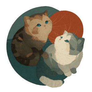 Golden British Shorthair Kittens Vinyl Car Decal Sticker – Waterproof & UV-Resistant  Golden British Shorthair Kittens Vinyl Car Decal Sticker – Waterproof & UV-Resistant