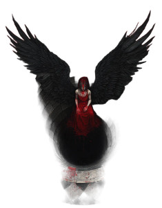 Falling Angel V19 Vinyl Car Decal Sticker – Waterproof & UV-Resistant Falling Angel V19 Vinyl Car Decal Sticker – Waterproof & UV-Resistant