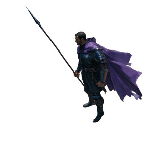 Armored Spearman Vinyl Car Decal Sticker – Waterproof & UV-Resistant 