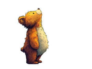 Curious Bear Cub V2 Vinyl Car Decal Sticker – Waterproof & UV-Resistant  Curious Bear Cub V2 Vinyl Car Decal Sticker – Waterproof & UV-Resistant