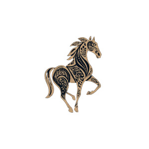 Horse Logo V3 Vinyl Car Decal Sticker – Waterproof & UV-Resistant Horse Logo V3 Vinyl Car Decal Sticker – Waterproof & UV-Resistant