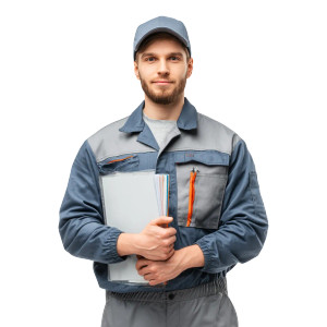 Young Worker Vinyl Car Decal Sticker – Waterproof & UV-Resistant 