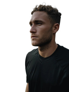 College Soccer Player Vinyl Car Decal Sticker – Waterproof & UV-Resistant 