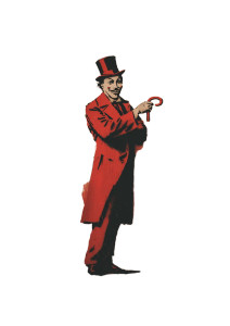 Crooked Man Smile V2 Vinyl Car Decal Sticker – Waterproof & UV-Resistant 