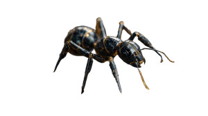 Robot Ant On Chip Vinyl Car Decal Sticker – Waterproof & UV-Resistant 