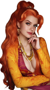 Rebecca Cosplay Vinyl Car Decal Sticker – Waterproof & UV-Resistant 